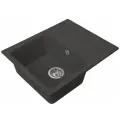 Кухонная мойка врезная GreenStone GRS-17K-308 черный