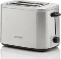Тостер Gorenje T800DS, 800 Вт, 7 режимов нагрева, подогрев и разморозка, автоотключение, серебристый