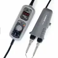 Портативная паяльная станция с SMD-термопинцетом YH 938D YIHUA, Регулировка температуры, дисплей, подставка