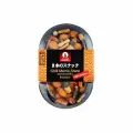 Снек Tako Samurai Chili Mame Arare, без ГМО, острая закуска, в пластиковой коробке, 90 гр