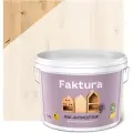 Водорастворимый лак-антисептик FAKTURA беленый дуб 2,7л О02509