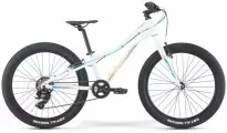 Подростковый велосипед Merida Matts J.24+ Eco, год 2022, цвет Белый-Голубой
