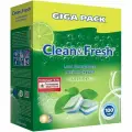 Таблетки для посудомоечных машин Clean & Fresh All in 1, 100 шт