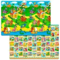 Коврик развивающий для детей двусторонний Funkids Medium-15, размер 200х140 см, толщина 15 мм (мягкий пол для детской комнаты) арт. FD-M15-2S-002