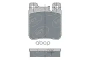 Колодка Тормозная Sct Mercedes W202/W203/W210/W140/W220 Задн. (В Уп. 4 Шт.) SCT арт. SP255