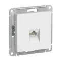 ATLASDESIGN розетка компьютерная RJ45, кат. 6A, механизм, белый | код. ATN000186 | Schneider Electric (4шт. в упак.)