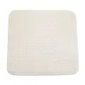 Коврик для туалета Swensa Slot 50x50 см цвет белый