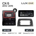 TEYES Тиайс LUX ONE Штатная магнитола For Мазда CX5 For Mazda CX5 CX-5 CX 5 2012 - 2015 Android до 8-ЯДЕР до 6 + 128ГБ 16*2EQ + DSP 2DIN автомагнитола 2 DIN DVD GPS мультимедиа автомобиля головное устройство, CX-5 LUX1 32G-B-YJ