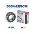 Комплект 4 шт. Подшипник 6004-2RS (180104) KOYO Япония. Made in Japan