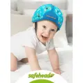 Мягкая шапка-шлем для защиты головы SafeheadBABY. Числа. Цвет: синий