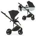 Коляска 2в1 Anex Eli, цвет No.5 SE (Чёрный / Белый), артикул производителя el-SE01
