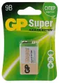 Батарейка GP Super 6LR61/Крона 9V/1604A алкалин.10 шт/уп, 1шт/бл 1654845 1604A-5CR1