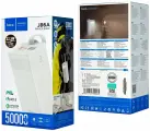 Внешний портативный аккумулятор HOCO J86A Powermaster, 22.5W, 3.0А (50000mAh), белый 6931474759245