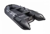 Надувная лодка пвх под мотор Таймень NX 3200 НДНД графит/чёрный
