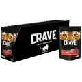 Влажный корм Crave Adult Говядина, для взрослых кошек, 30 упаковок, 70 г