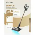 Вертикальный пылесос Dreame R20 CE для сухой уборки до 90 минут, 27000 Па, подсветка 140 градусов, контейнер 600 мл, пятислойный фильтр
