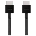 Belkin HDMI 2.1 Extension Cable, 48Gbps Monitor Connection Cable, 4K Dynamic HDR High-Definition Video Cable, 8K Digital EARC Cable, Braided 1-Meter AV10176