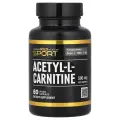 California Gold Nutrition, Acetyl L-Carantine, ацетил-L-карнитин, 500 мг, 60 растительных капсул
