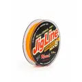 Плетеный шнур Jigline MX8 Super Silk, длина 100 м, толщина 0,40 мм, тест 45 кг, цвет оранжевый