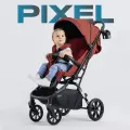 Коляска детская с автосложением RANT PIXEL RA401 Maroon Brown