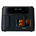 Аэрофритюрница Steba DUO BLACK HF 9501, пластик, сенсорное управление, 2400Вт, 9.5л