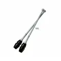 Булавы Chacott High-Grip Rubber Clubs 41см 198 Silver