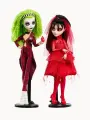 Куклы Monster High Skullector Beetlejuice Beetlejuice Doll 2-Pack HYV96, 2 шт.