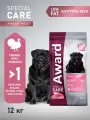 Сухой корм AWARD SPECIAL CARE Weight Control для взрослых собак всех пород для контроля веса с мясом индейки 12кг