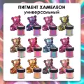 Пигмент Хамелеон, перламутровый, для творчества, маникюра, 5 г, 12 цветов