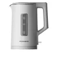 Электрический чайник со стеклянной колбой редмонд KG255, 1,5 л, LED-подсветка, автоотключение, поворот 360°, белый