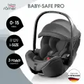 Автокресло автолюлька переноска для новорожденных 0+ Britax Roemer BABY-SAFE PRO Classic Deep Grey