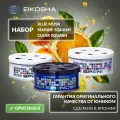 EIKOSHA Набор ароматизаторов Spirit Refill - BLUE MUSK, MARINE SQUASH, CLEAR SQUASH / Ледяной шторм, Морская свежесть, Кристальная свежесть, автомобильный парфюм (арт. A-85, A-19, А-24)