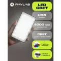 Профессиональный видеосвет для съемки с аккумулятором, с фильтрами RL-LED12BI