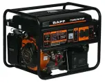 Бензиновый генератор BAFF GB 5500 EC, объем бака 25 л, мощность 5,5 кВт
