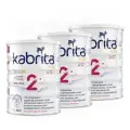 Набор 3х Смесь Kabrita 2 GOLD для комфортного пищеварения (6-12 месяцев) 800 г