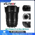 Объектив VILTROX 27 мм F1.2 с большой диафрагмой APS-C и автофокусом Pro для камеры Fuji XF, Sony E, Nikon Z Mount Camera, Nikon Z