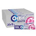 Жевательная резинка Orbit XXL White Bubblemint, без сахара 20.4 г, 20 шт. в уп.