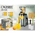 Соковыжималка шнековая CRONIER CR-1125 электрическая / Для фруктов, 200 Вт