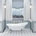 Отдельностоящая ванна Aqua de Marco EDELWEISS 170х80 , литьевой мрамор, белая, с серебряными ножками