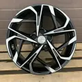 Литой колесный диск Khomen Wheels KHW1716 7x17/5x114.3 D67.1 ET45 Black FP