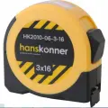 Рулетка Hanskonner HK2010-06-3-16 3х16мм с окном для считывания внутренних размеров