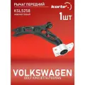 Рычаг Kortex для Volkswagen Golf V / IV / Jetta / Touran 05- пер. подв. нижн. лев.(листовая сталь) OEM 1K0407151BC; KSL5258