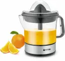 Соковыжималка электрическая VITEK Соковыжималка цитрусовая VT-3669 25Вт рез. сок:700мл. стальной/черный