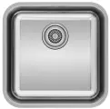 KUCHENSTERN RUND 45, мойка, нержавеющая сталь, квадратная, под столешницу,