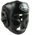Шлем боксерский LEADERS LS FULL FACE черный