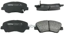 Колодки тормозные (Спереди) Hyundai Creta 15-22 / Elantra 06-16 / Solaris 10-22 / Kia Ceed 12-18 / C HOSU арт. HSBR0001