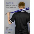 Бита CLIFF, бейсбольная, алюминиевая, длина 25 дюймов (63,5см) синяя