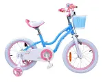 Детский велосипед Royal Baby Stargirl 14, год 2023, цвет Голубой