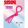 Скакалка для гимнастическая SASAKI 2,5м Розовый MJ-240 P