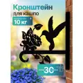 Кронштейн для кашпо для сада декор